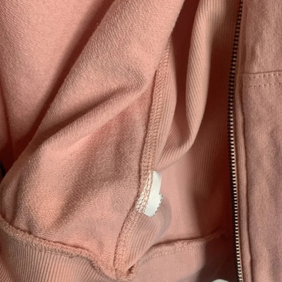 EUC mens COTTON ON pink zip front hoodie size medium - Picture 5 of 7